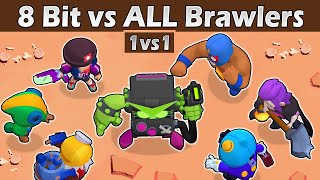 8 BIT vs TODOS | 1 vs 1 | El brawler más fuerte | Brawl Stars