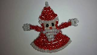 ДЕД МОРОЗ ИЗ БИСЕРА(Santa Claus beaded)?бери и делай проще простого