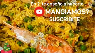 Como hacer arroz amarillo con langostinos