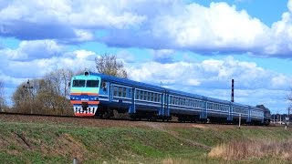 Дизель-поезд ДРБ1М-06 сообщением Осиповичи - Могилёв.