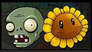 Зомби против растений. Игра КАК МУЛЬТИК для детей. Мини-игра Выживание - ночь