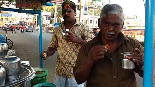 திருச்சி மலைக்கோட்டை சிறுதானிய கூழ் கடை கம்மங்கூழ் கடை ஜர்ச் எதிரில், ஸ்ரீரங்கம் V.நரேந்திரன்