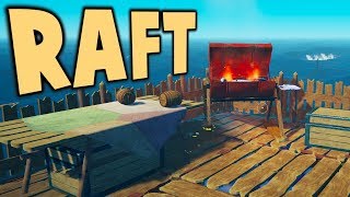 Raft - FULL GAME SNEAK PEEK! BEST STRUCTURE EVER lol - Raft Gameplay
