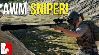 AWM Sniper Beast! ~ PLAYERUNKNOWN'S BATTLEGROUNDS [SQUAD WIN]
