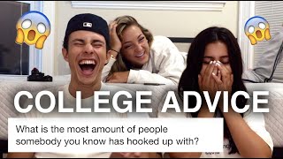 INAPPROPRIATE DRUNK COLLEGE ADVICE!!! 2018 Q&A