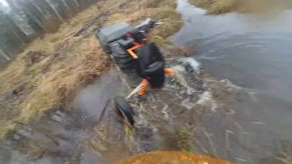 ATV 150 и мотобуксировщик