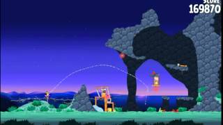 Angry Birds Rio Rocket Rumble Уровень за 7 Перьев - Прохождение на 3 Звезды - 3 Star Walkthrough
