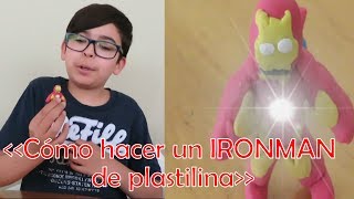 MI PRIMER VIDEO | Cómo hacer un Ironman de plastilina | ALEX MEGACRAFT