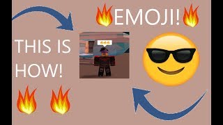 *EASY* HOW TO SAY EMOJIS ON ROBLOX!!