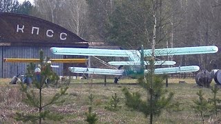 Как заводится самолёт Ан-2!