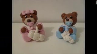 tuto FIMO : le bébé ourson !