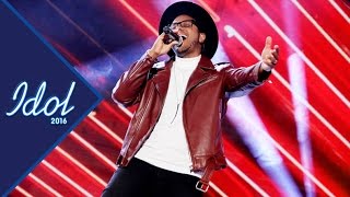 Greg G Curtis sjunger Sarah i Idol 2016 - Idol Sverige (TV4)