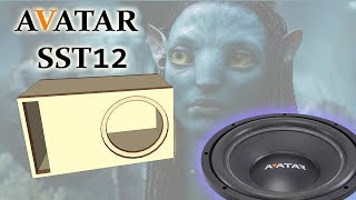 Лютый Обзор и Расчет Ящика для AVATAR SST-12"