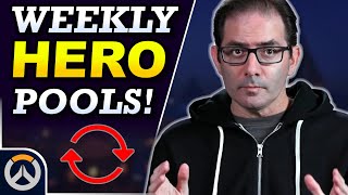 LIVE Experiments & Competitive HERO POOLS!  (Developer Update Overwatch News)
