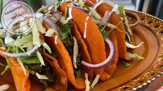 Tacos Dorados De Bistec