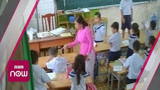 TPHCM: Camera bí mật "tố" cô giáo đánh học sinh
