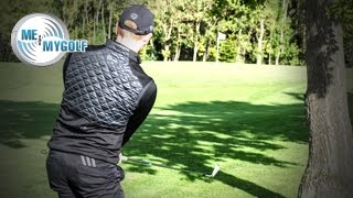 LOW PUNCH GOLF SHOT UNDER A TREE
