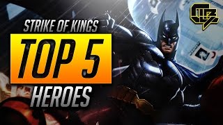 Top 5 Strongest Heroes Patch 4.6 - Arena of Valor