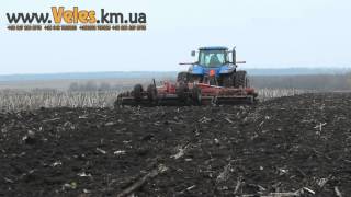 Работа Агрегата Дискового АГН-6,3 по Подсолнуху