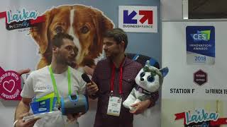 #CES2018 ITW Startup CAMTOY - French Tech Pavilion