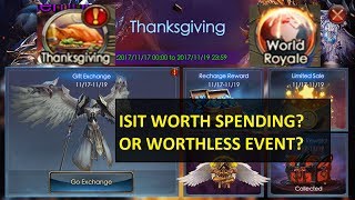 Legacy of Discord - Is The ThanksGiving Event Worth it?