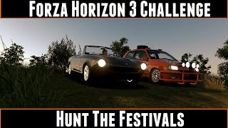 Forza Horizon 3 Challenge Hunt The Festivals