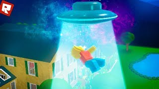 НЛО ПРОТИВ НУБА В РОБЛОКС! | Roblox