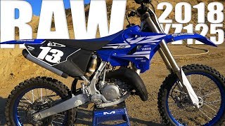2018 Yamaha YZ125 2 Stroke RAW - Motocross Action Magazine