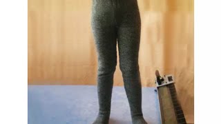 Как вязать колготы на вязальной машине.Часть 1.