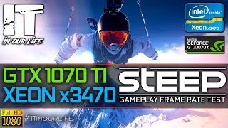 Steep/Xeon x3470/GTX 1070 ti/Gameplay/Frame Rate Test [1080p]
