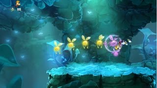 Rayman Legends Картина № 1 серия Давным Давно прохождение игры на луговине снов в лесу