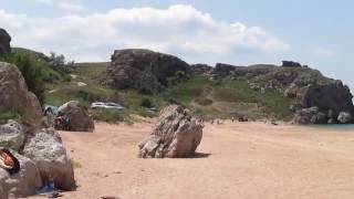Генеральские пляжи крым  невероятно красивое место