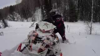 Заводим снегоход ARCTIC CAT TURBO