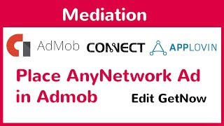 Connect any Network ad in Admob || Makeroid / Kodular Project File free Aia