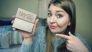 Urban Decay, Naked Basics Palette vs. Naked 2 Basics Palette