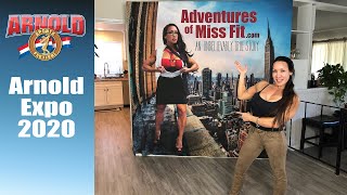 Arnold Sports Festival 2020!  New booth graphics (Yes? No?) with Denise Masino