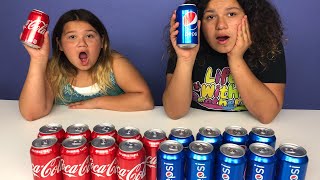 Don’t Choose the Wrong COCA COLA VS PEPSI Slime Challenge