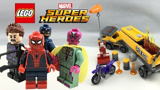LEGO Captain America Civil War Tanker Truck Takedown review! 76067!