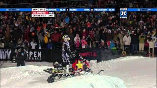 Winter X Games 15 - Caleb Moore Silver Medal Snowmobile Best Trick
