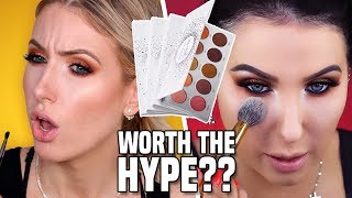 I Tried Following a JACLYN HILL VAULT COLLECTION Makeup Tutorial... is it WORTH THE HYPE?!