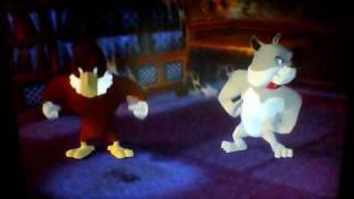 Tom and Jerry in the War of the Whiskers: Eagle & Spike Vs Monster Jerry & Lion