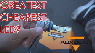 AUXBEAM F-S2 SERIES LED REVIEW! | 2016+ HONDA CIVIC
