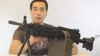 Обзор страйкбольного пулемета G&P M249 SF
