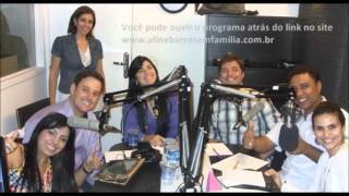 Fernanda Brum, Emerson Pinheiro, Eyshila, Pastor Odilon no programa Aline Barros em Familia