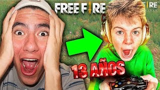 ESTE NIÑO DE 13 AÑOS ES MEJOR JUGADOR QUE THE DONATO "IMPACTANTE" FREE FIRE