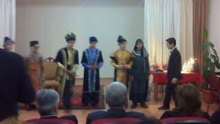 Vaqif drami Qacar sehnesi Xirdalan 5 nomreli mekteb