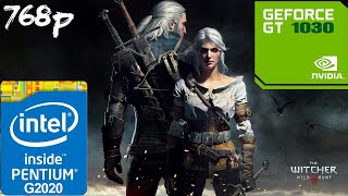 The Witcher 3 Wild Hunt [PC] - GT 1030 + G2020