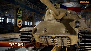 Wot Xbox One/PS4 TVP T 50/51 New Tier 10 Czech tanks / First run !!!