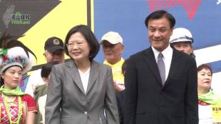 民進黨總統、副總統參選人-蔡英文、蘇嘉全登記參選第十三任台灣總統