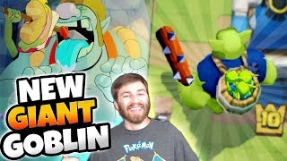 NEW CARD GOBLIN GIANT HAS APPEARED!? | Clash Royale | NEW CARD UPDATE NEWS!